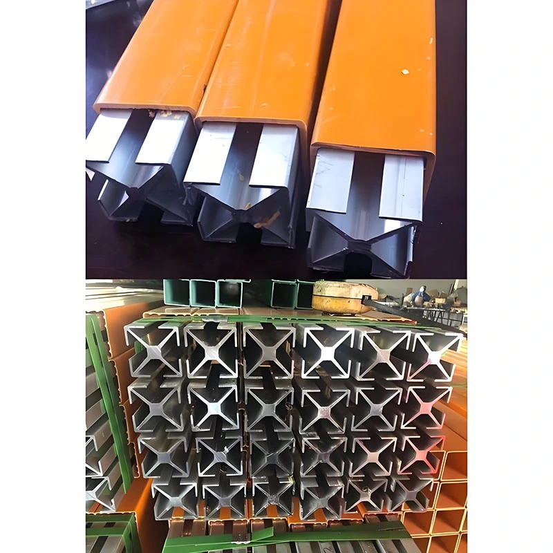 6063 Alüminium ərintisi keçirici çubuq dəmir yolu